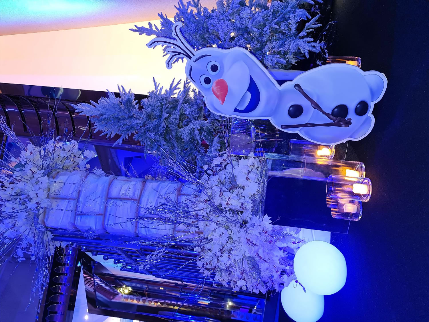 Winter Wondland Frozen Theme for Burj Al Arab