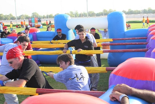 Human Foosball