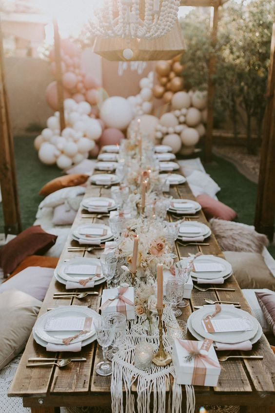 Boho Birthday party